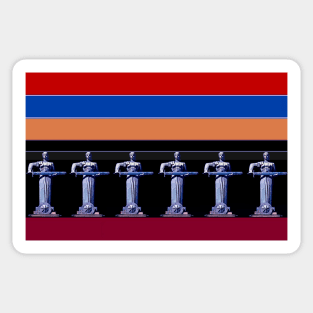 Mother Armenian and the Armenian Tricolour Sticker